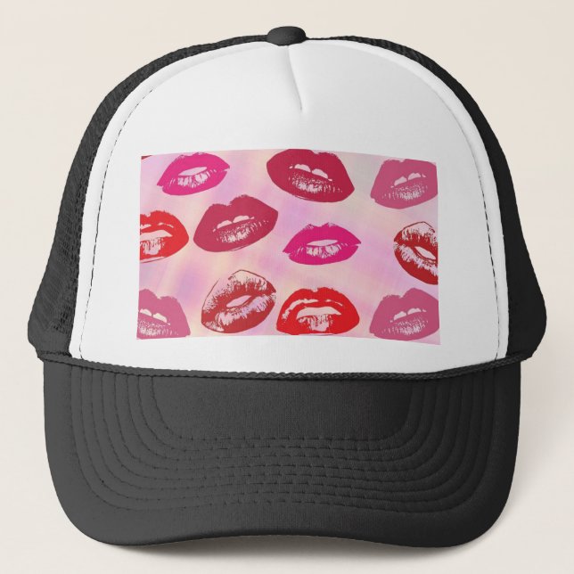 Casquette Lèvres (Devant)