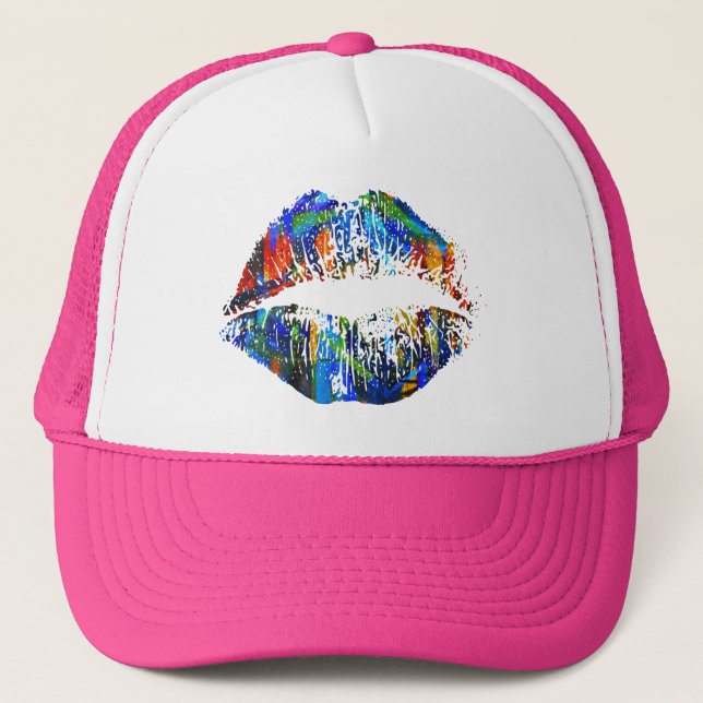 Casquette Lèvres élégantes #15 (Devant)