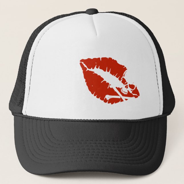 Casquette lèvres empoisonnées (Devant)