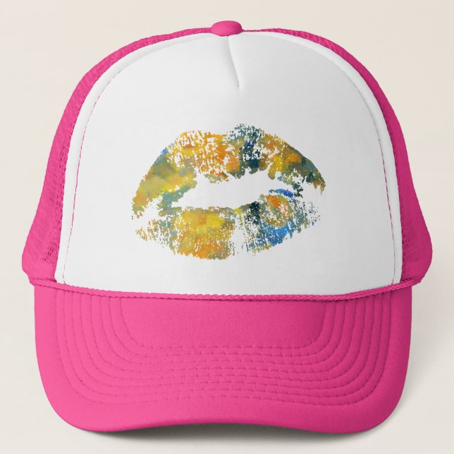 Casquette Lèvres Stylées #8 (Devant)
