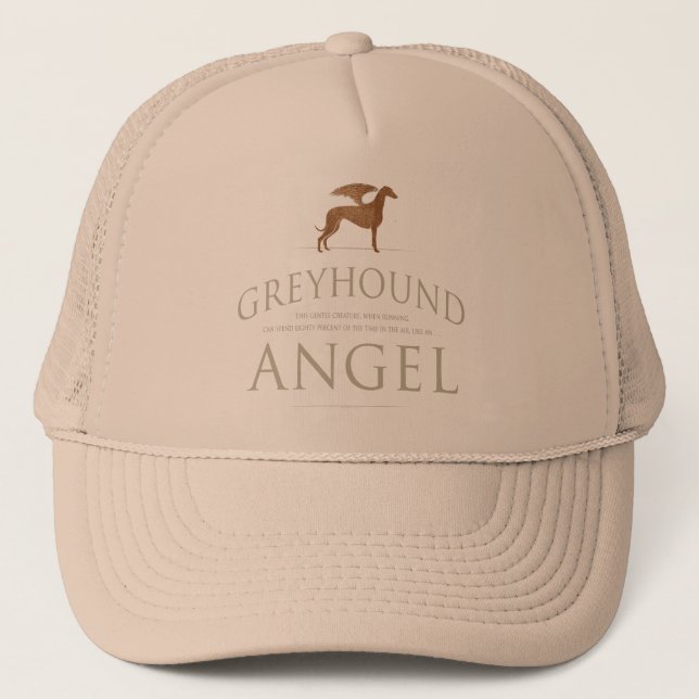 Casquette Lévrier… comme un ange (Devant)