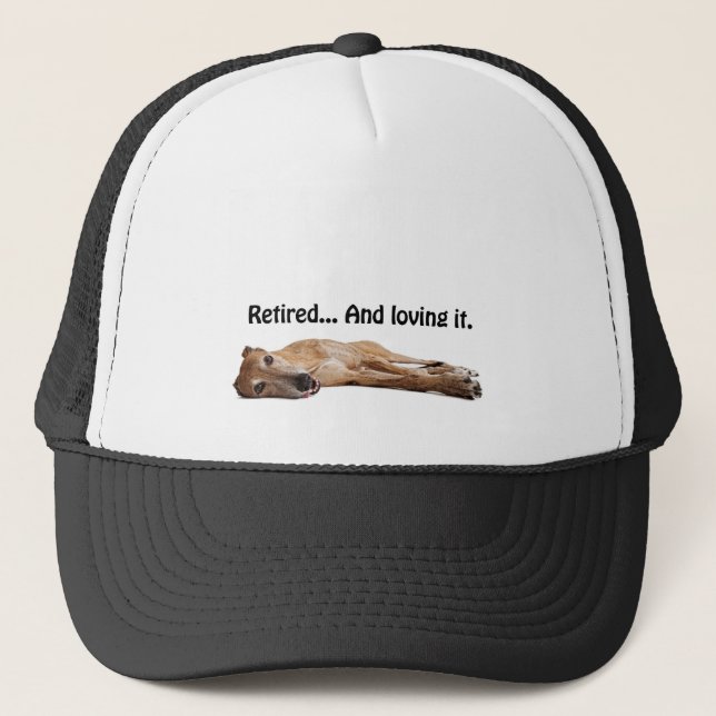 Casquette Lévrier de GVV retiré et l'aimant (Devant)