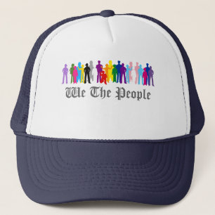 Casquette LGBT We The People conçoit Trucker Hat