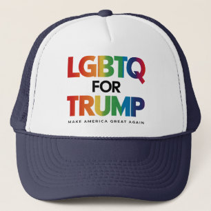 CASQUETTE LGBTQ POUR TRUMP GAY LESBIAN POUR TRUMP 2024