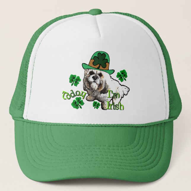 Casquette Lhasa Apso St patrick (Devant)