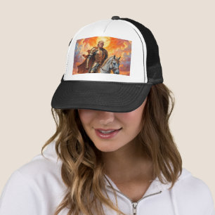 Casquette L'héroïque guerrier Trump en or
