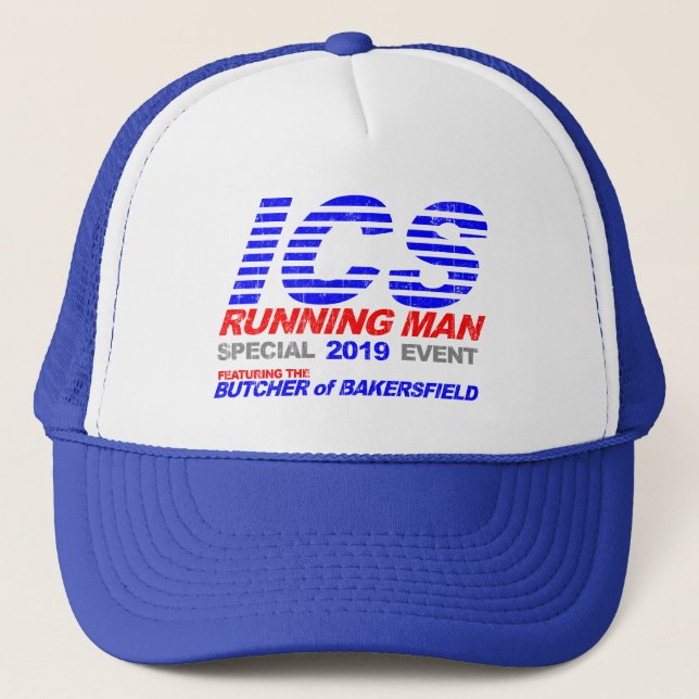 Casquette L'homme courant d'ICS s'est fané (Devant)