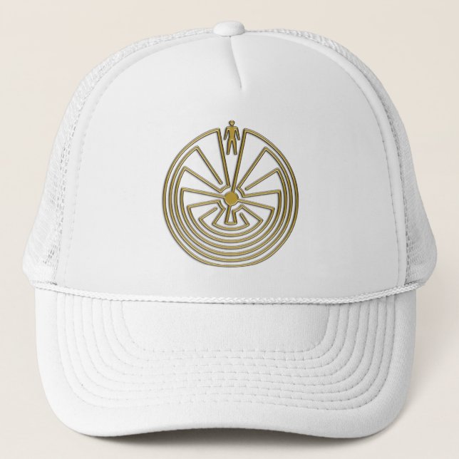 Casquette L'homme dans le Maze - l'or (Devant)