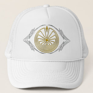 Casquette L'homme dans le Maze - L'or tribal en argent