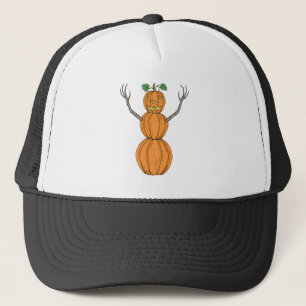 Casquette L'homme de citrouille Art d'Halloween