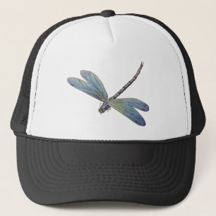 Casquette Libellule bleue vintage