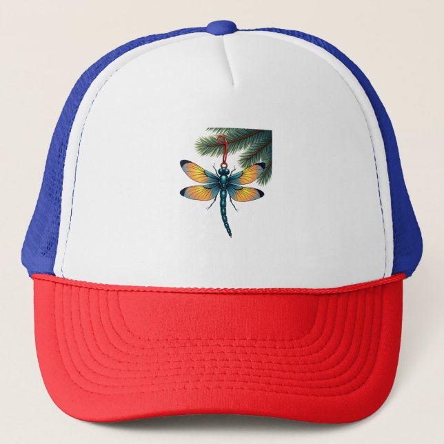 Casquette libellule ornementale (Devant)