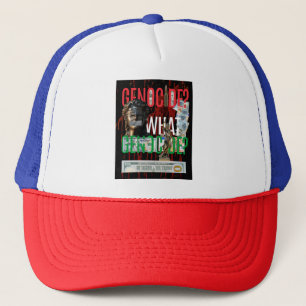 Casquette Libérez la Palestine Non au génocide à