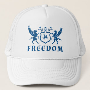 Casquette Liberté du Pegasus Bleu
