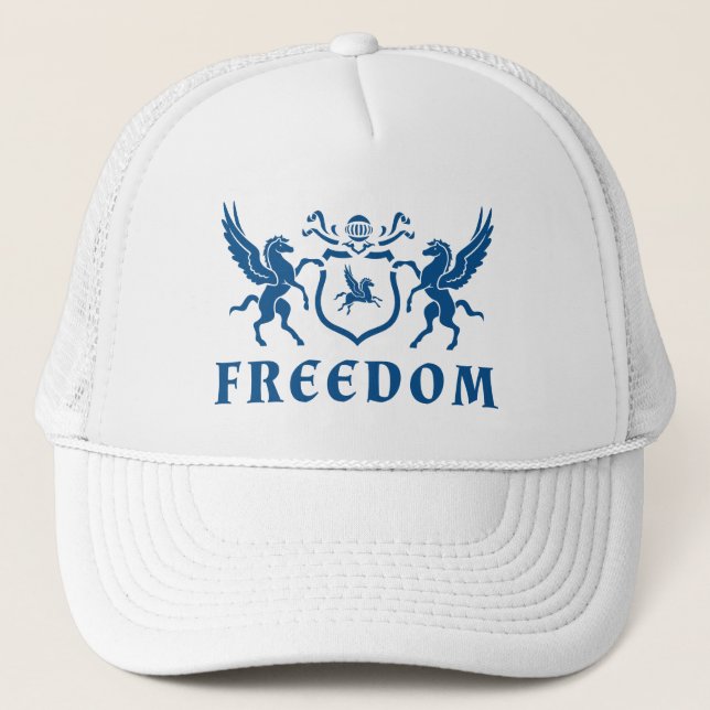 Casquette Liberté Pegasus Bleu (Devant)