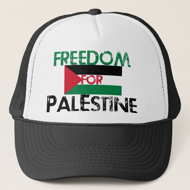 Casquette Liberté pour la Palestine (Devant)