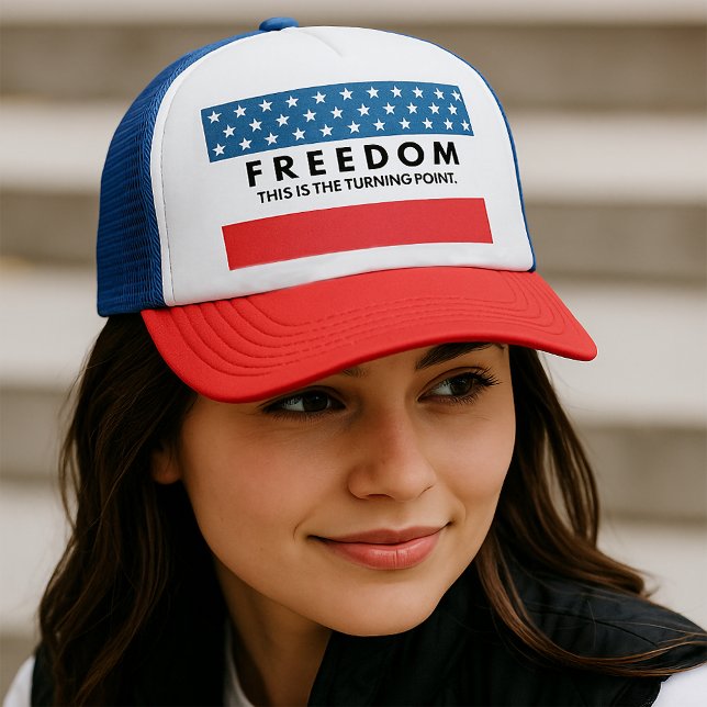 Casquette Liberté Un Véritable Patriote (Créateur téléchargé)