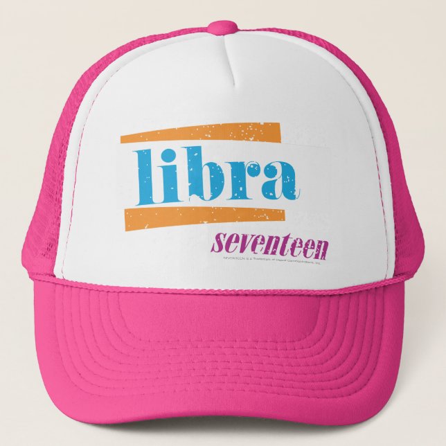 Casquette Libra Aqua (Devant)