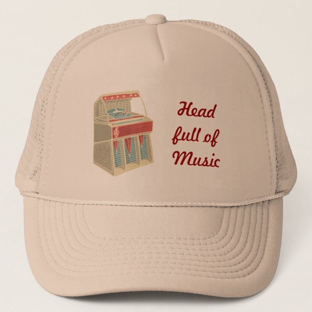 Casquette Librairie Retro Grunge (Devant)