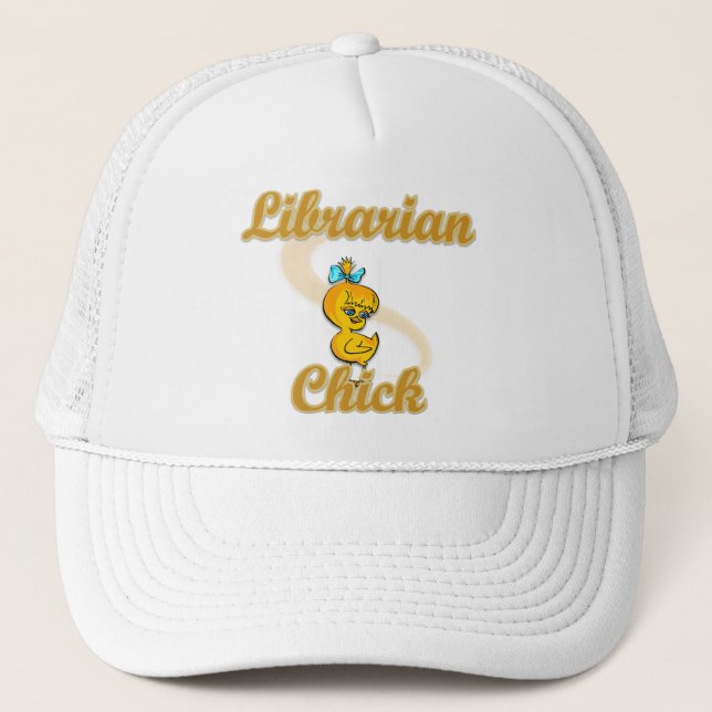 Casquette Librarian chick (Devant)