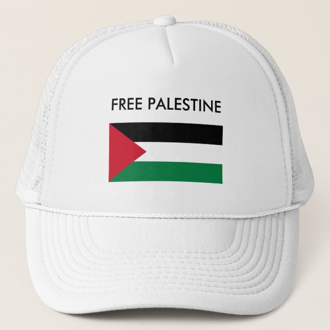 CASQUETTE LIBRE DE LA PALESTINE PROPRE (Devant)