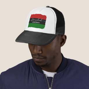 Casquette LIBRE EN EFFET Panafricain JUNETEENTH
