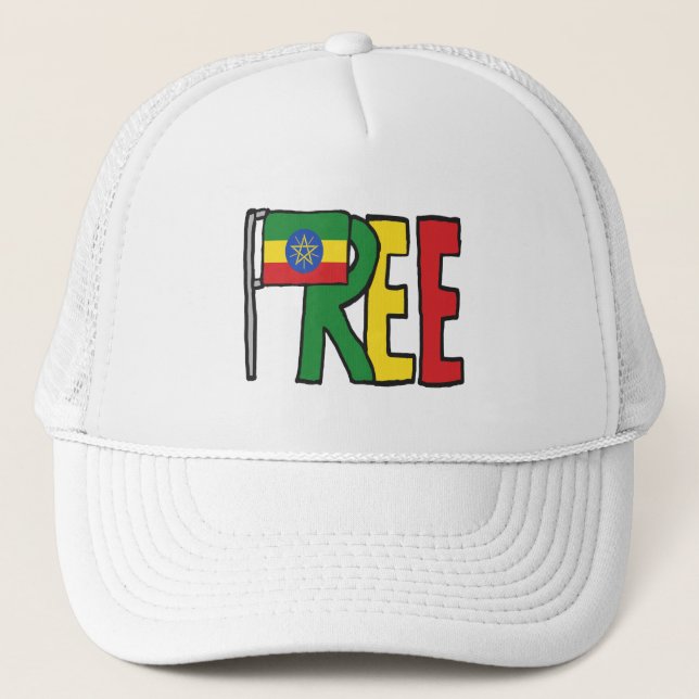Casquette Libre Éthiopie (Devant)