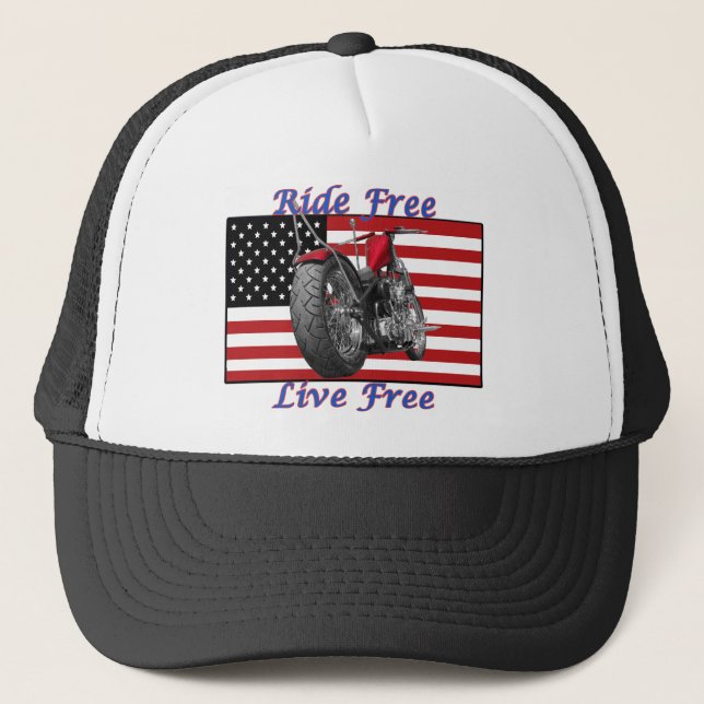 Casquette Libre vivant libre de tour (Devant)