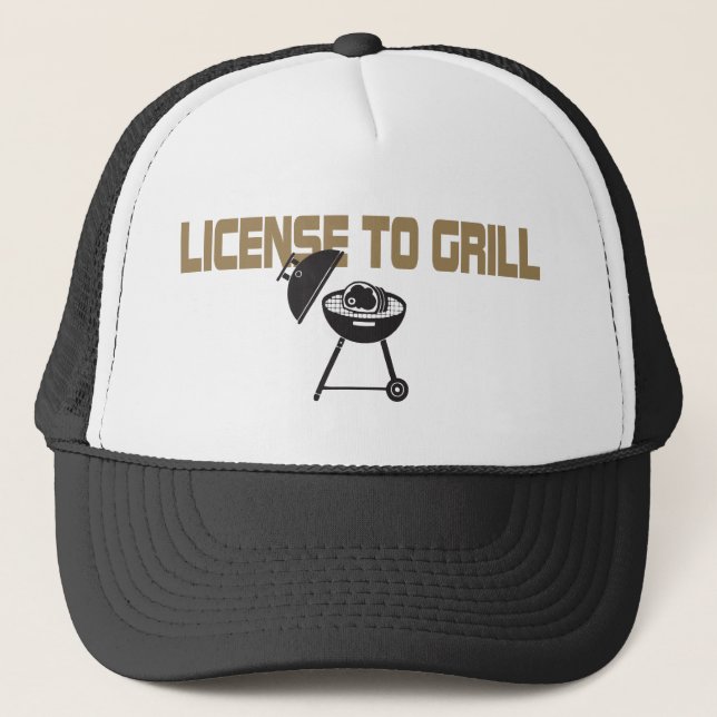 Casquette Licence de grill (Devant)