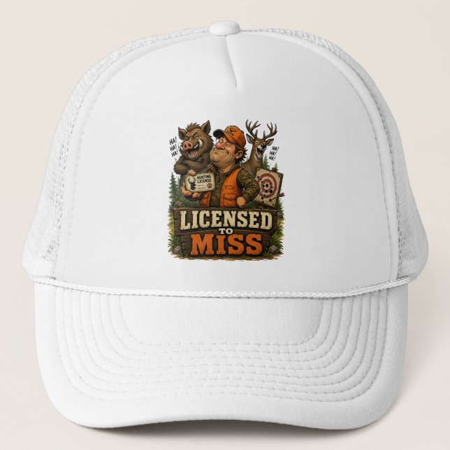 Casquette Licensed To Miss (Devant)