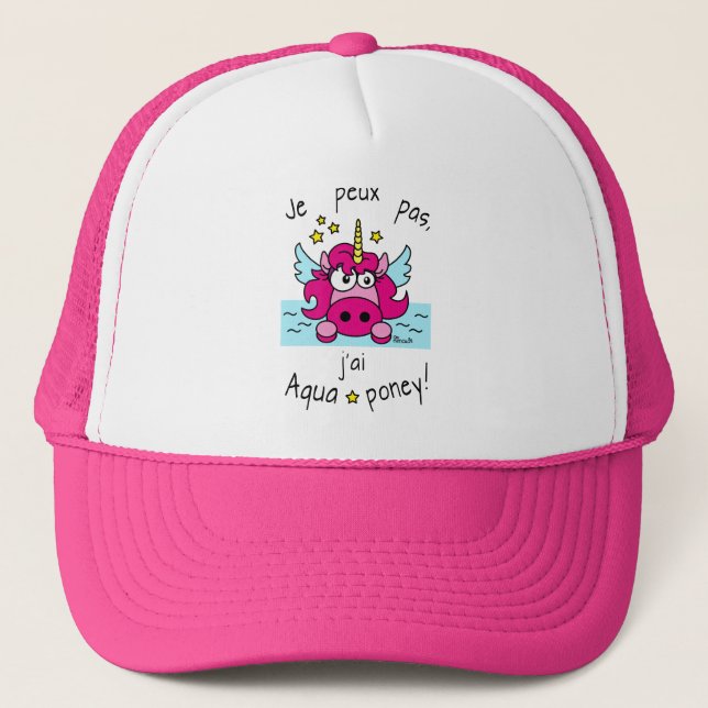 Casquette "Licorne, Aquaponey" (Devant)