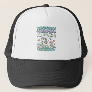 Casquette Licorne Champignon Prairie Licorne T-Shirt Mode De