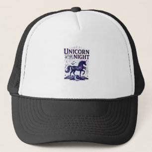 Casquette Licorne de la conception graphique de nuit Zazzle