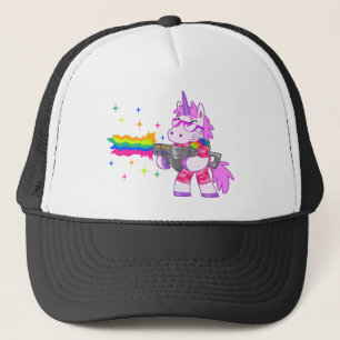 Casquette Licorne pourpre - arme à feu