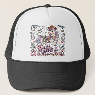 Casquette Licorne Sauve un Cheval Monte une Licorne Impressi