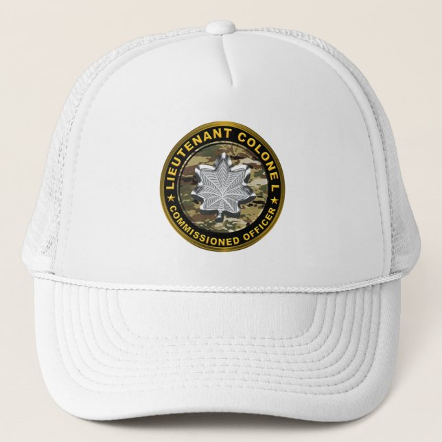 Casquette Lieutenant-colonel (Devant)