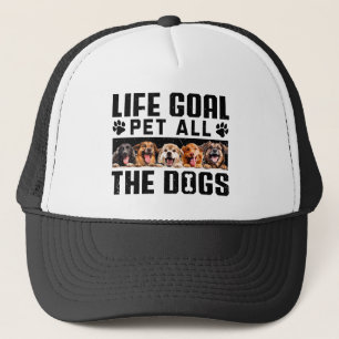 Casquette Life Goal Pet Tous Les Chiens Drôle Drôle Dire Amo