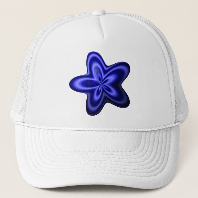 Casquette Ligne bleue mince (Devant)