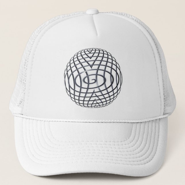 Casquette Ligne bleue mince (Devant)