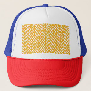 Casquette Lignes Abstraites dessinées à la main, texture hip