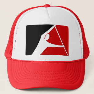 CASQUETTE LIGUE ROUGE ET NOIRE DE PADDLERS TRUCKER HAT