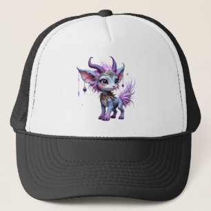 Casquette Lilac Whisper – Gardien de la Forêt Enchantée. 