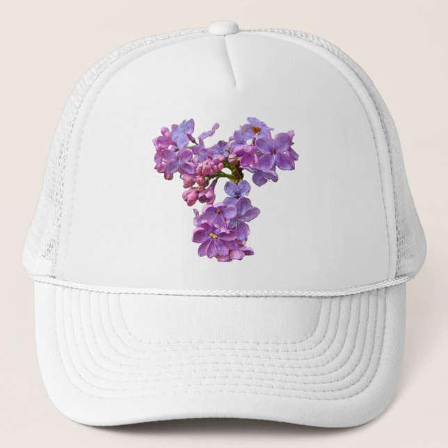Casquette Lilacs au printemps (Devant)