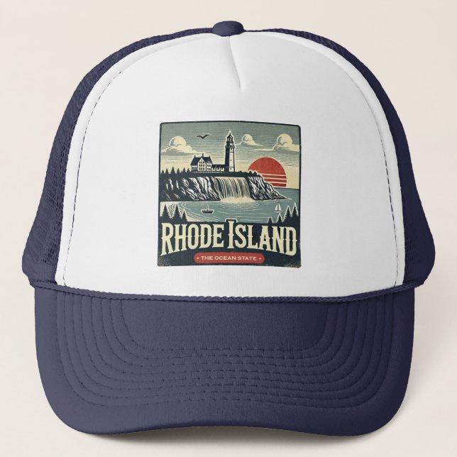 Casquette L'île Rhode (Devant)