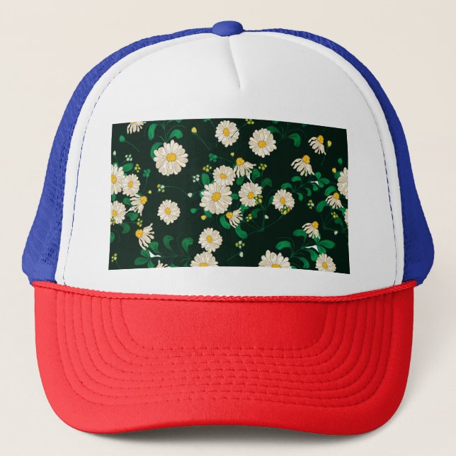 Casquette L'imitation du dessin d'enfant brodé. (Devant)