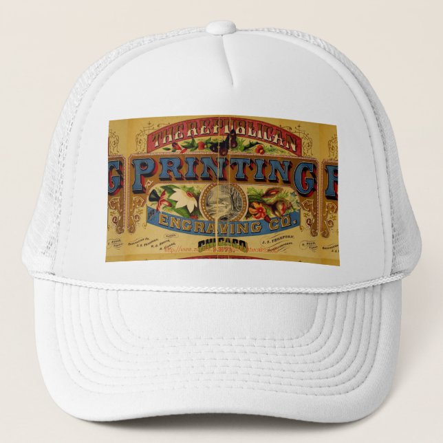 Casquette "L'imprimante républicaine" (Devant)