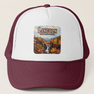Casquette Lincoln New Hampshire Franconia Falls Automne