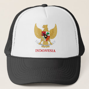 Casquette L'INDONÉSIE - joint/emblème/blason/manteau des