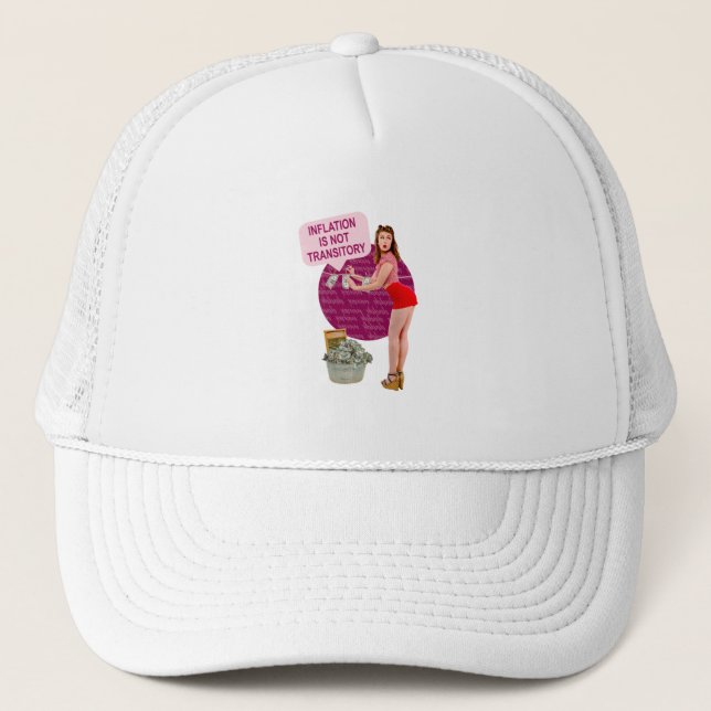 Casquette L'inflation n'est pas transitoire (Devant)