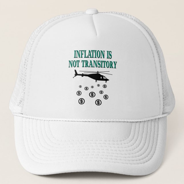 Casquette L'inflation n'est pas transitoire (Devant)
